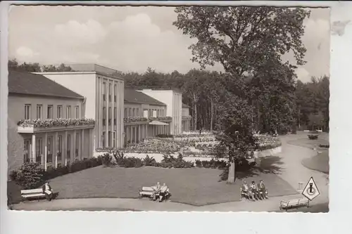 4792 BAD LIPPSPRINGE, Kurhaus mit Kaiser-Karls-Park 1956