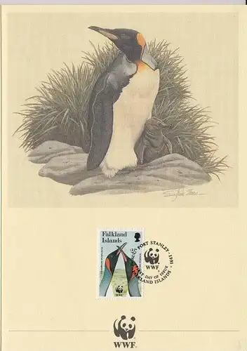 TIERE - PINGUINE - Penguin - Manchot - Pinguino - Pingwin - Pinguinas - WWF Falkland Islands