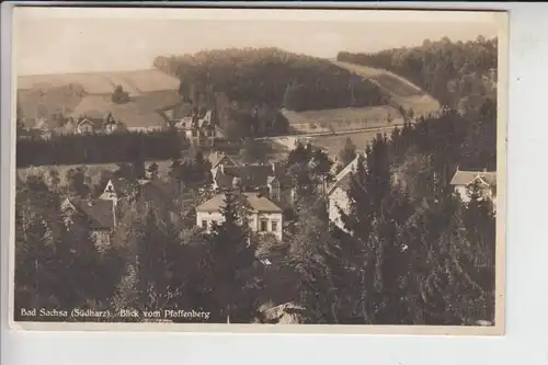 3423 BAD SACHSA, Blick vom Pfaffenberg 1937