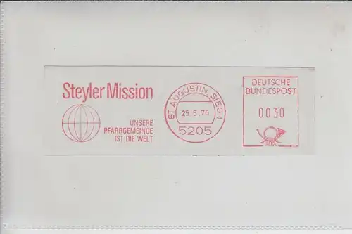 MISSION - Freistempler STEYLER MISSION Sankt Augustin 1976