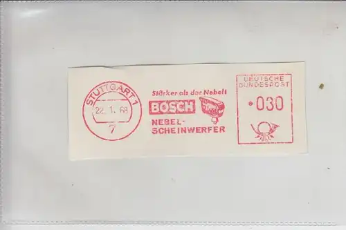 AUTO - Zubehör, BOSCH Nebelscheinwerfer, Stuttgart Freistempler 1968