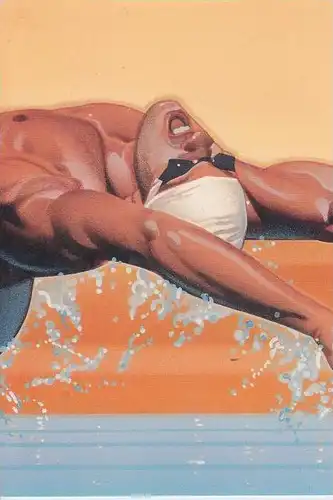 SPORT - SCHWIMMEN Olympia1996, postal stationery