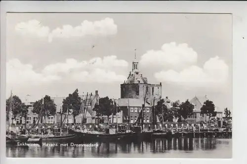 NL - NOORDHOLLAND - ENKHUIZEN, Havens met Drommedaris 1965