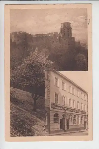 6900 HEIDELBERG, Hotel Restaurant "Hotel Kurpfalz"  1922