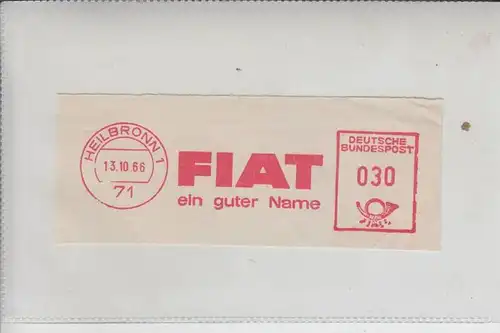 AUTO - FIAT - Freistempler 1966 Heilbronn