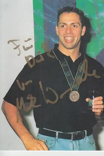 SPORT - SCHWIMMEN - Mark Warnecke, Weltmeister & Olympia-Bronzemaille, Brustschwimmen, Autogramm