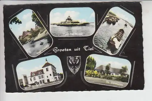 NL - GELDERLAND - TIEL, Mehrbildkarte u.a. Hotel Telkamp