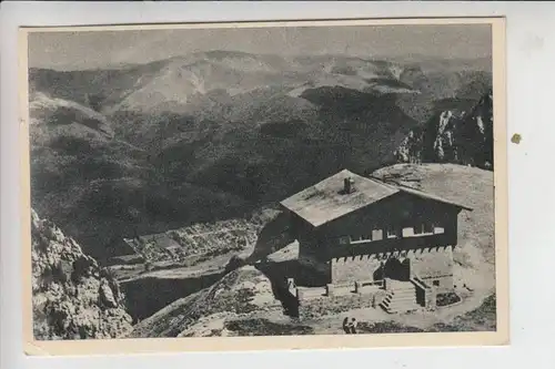 BERGHÜTTE - RIFUGIO - Mountain Hut - Refuge - Cabana C.G.M Caraiman, Boutchegis Romania 1950