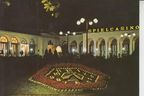 BLUMENUHR - Floral Clock - Spielcasino Baden bei Wien