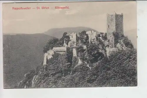 F 68150 RIBEAUVILLE / RAPPOLTSWEILER, St.Ulrich, kl. Klebereste
