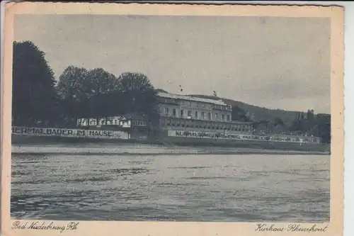 5484 BAD NIEDERBREISIG, Kurhaus Rheinfront , NS-Beflaggung