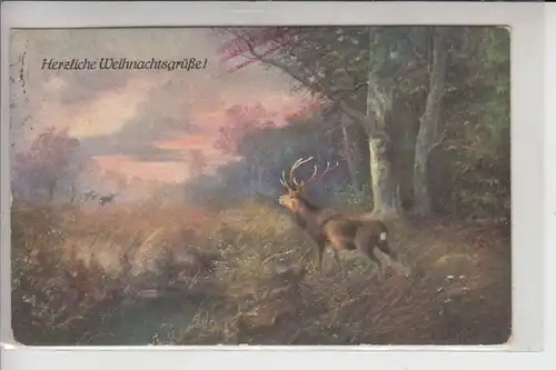 JAGD - HUNTING - JACHT - CHASSE - CACCIA - CAZA - LOWIECTWO - Künstler-Karte