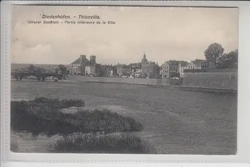 F 57100 THIONVILLE - Diedenhofen, Unterer Stadtteil 1907