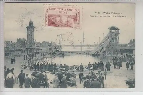 KIRMES - Funfair - Kermis - Fete Foraine - Luna Park, Giant Racer, Water Tower Exposition Nantes 1904