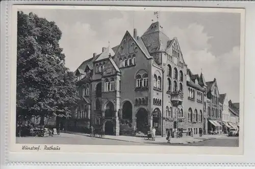 3050 WUNSTORF, Rathaus 1952