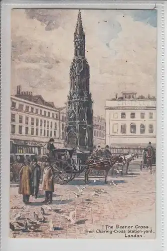 UK - ENGLAND - LONDON - The Eleanor Cross, Artist A.H.Kirk