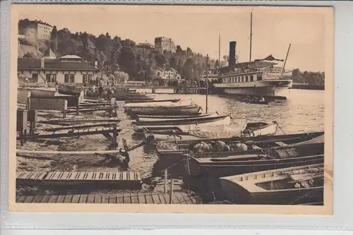 F 74200 THONON - LES - BAINS , Binnenschiff - Anleger Genfer See 1938