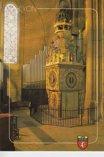 MUSIK - Kirchenorgel - Orgue de l'Eglise - Organ - Organo - Lyon - Cathedrale St. Jean