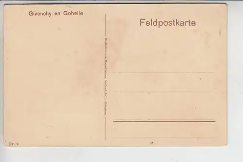 F 62580 GIVENCHY EN GOHELLE, 1.Weltkrieg, Eckknick - AF