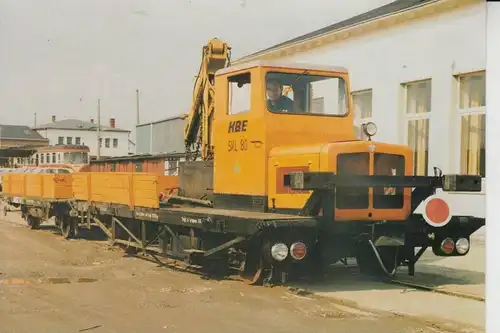 EISENBAHN - Köln-Bonner Eisenbahn - Gleiskraftrottenwagen, Fa. Robel & Co.