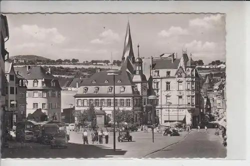 5440 MAYEN, Marktplatz mit Rathaus 1953