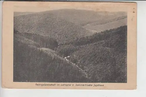 5948 SCHMALLENBERG - LATROP, Gebirgslandschaft im Latroptal