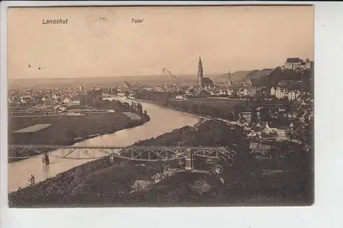 8300 LANDSHUT, Totalansicht 1911