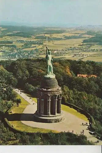 4930 DETMOLD, Hermannsdenkmal 100 Jahrfeier, Luftaufnahme