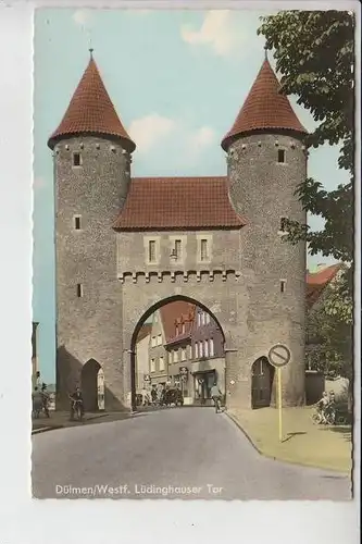 4408 DÜLMEN, Lüdinghauser Tor 1968, Briefmarke fehlt