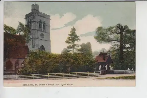 UK - ENGLAND - BERKSHIRE - STANMORE - St.Johns Church and Lych Gate