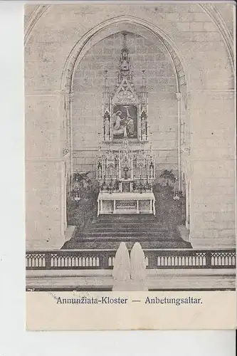 5100 AACHEN, Annunziata-Kloster, Anbetungsaltar 1912