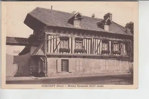 F 27400 ACQUIGNY, Maison Normande