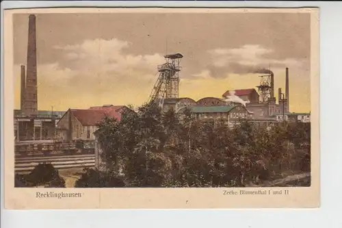 4350 RECKLINGHAUSEN, Bergbau Mining - Zeche Blumenthal I und II