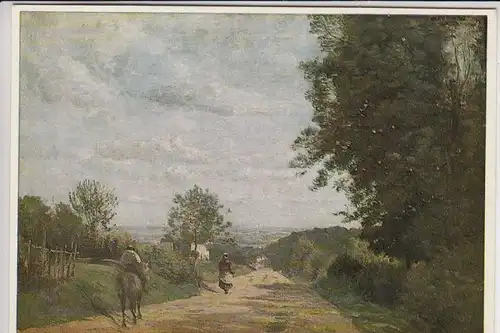 F 92310 SEVRES, Artist Corot - Le chemin de Sevres