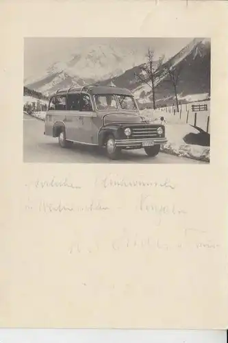 AUTO - OMNIBUS - Coach - Photo-AK 1951