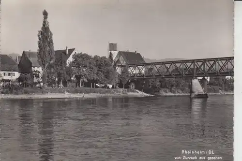 7891 KÜSSABERG - RHEINHEIM, von Zurzach aus gesehen, Grenzbrücke