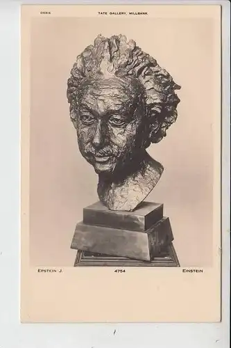 JUDAICA - FAMOUS JEWS - Albert Einstein - J.Epstein, Tate Gallery