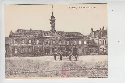 F 62300 LENS - La Gare du Nord - Bahnhof - station
