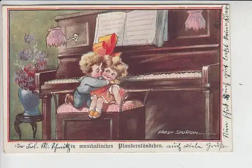 KÜNSTLER - ARTIST - FRED SPURGIN - "Ein musikalisches Plauderstündchen" 1931