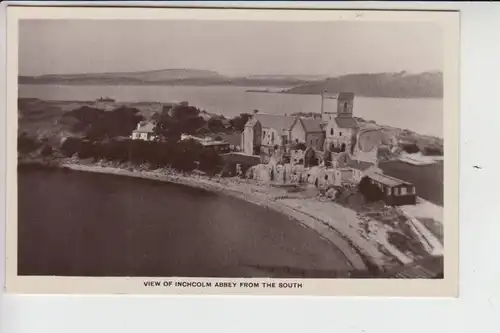 UK - SCOTLAND - FIFE - View of Inchcolm Abbey from the South