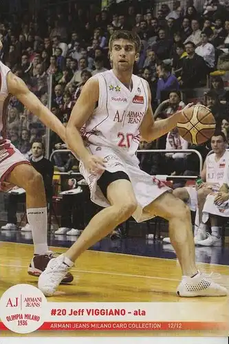 SPORT - BASKETBALL - OLIMPIA MILANO - JEFF VIGGIANO