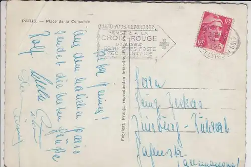 ROTES KREUZ - Stempel - postmark 1951 F
