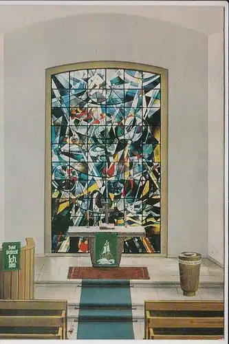 5462 BAD HÖNNINGEN, Evangelische Kirche - Altarfenster