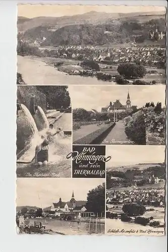 5462 BAD HÖNNINGEN, Mehrbildkarte 1962