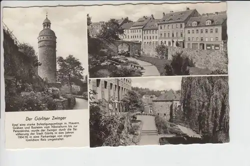 0-8900 GÖRLITZ, Der Görlitzer Zwinger, Mehrbildkarte 1965