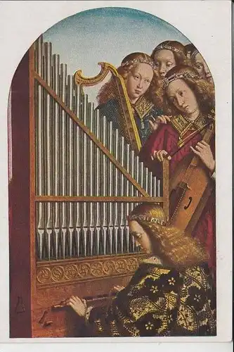 MUSIK - Kirchenorgel - Orgue de l'Eglise - Organ - Organo - Van Eyck - Spielende Engel