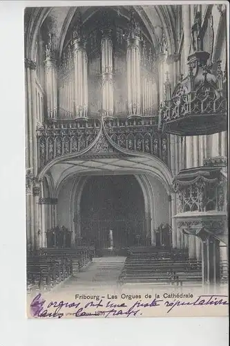 MUSIK - Kirchenorgel - Orgue de l'Eglise - Organ - Organo - FRIBOURG / CH