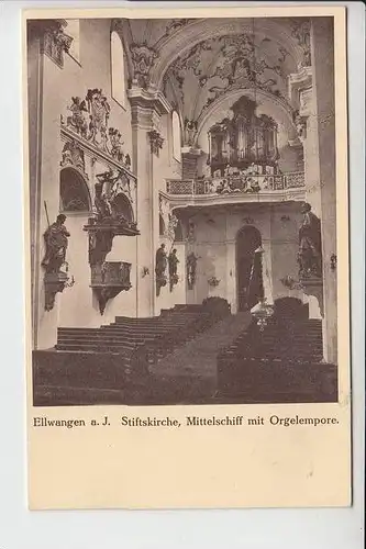 MUSIK - Kirchenorgel - Orgue de l'Eglise - Organ - Organo - Ellwangen - Stiftskirche