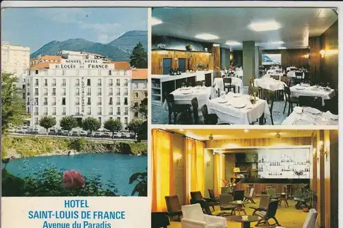 F 65100 LOURDES, Hotel Saint-Louis de France, CPSM
