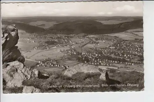 5787 OLSBERG, Blick vom hohen Olsberg 1969